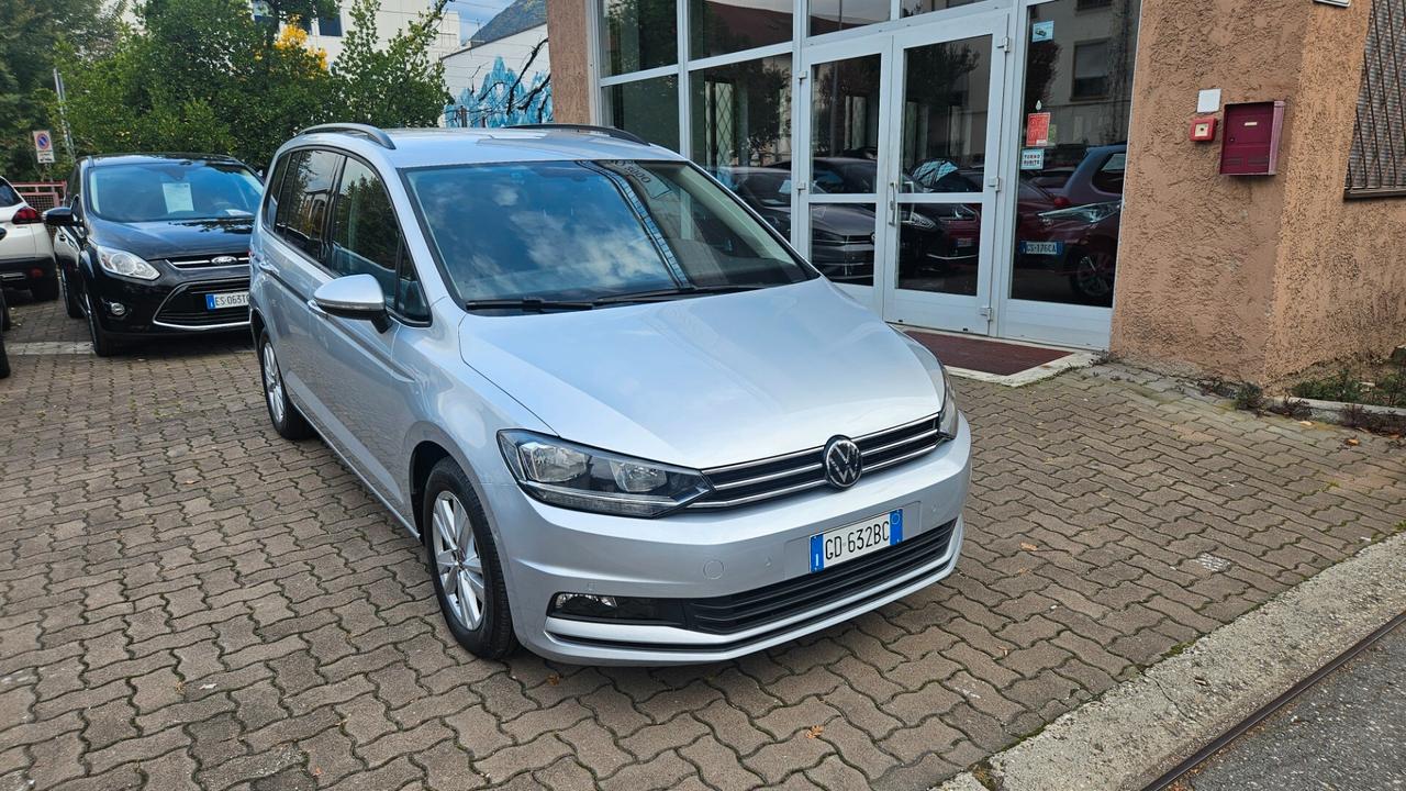 Volkswagen Touran 2.0 tdi 115cv dsg 7 POSTI-ACC-NAVY-CARPLAY