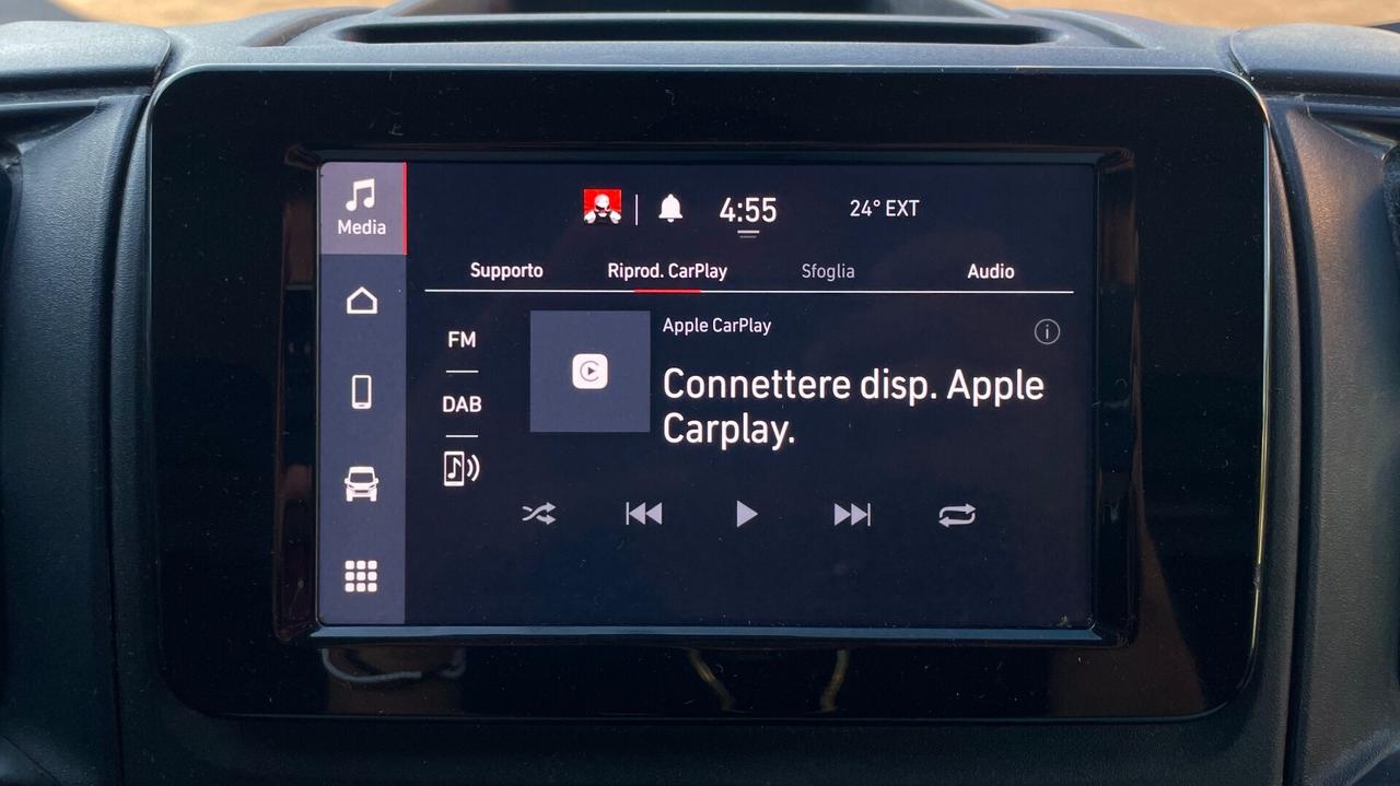 FIAT DUCATO MAXI 2.2 MJT PASSO CORTO 140CV - TELECAMERA POSTERIORE, CARPLAY, NEOPATENTATI