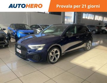 AUDI A3 SPB 40 TFSI e S tronic S line edition