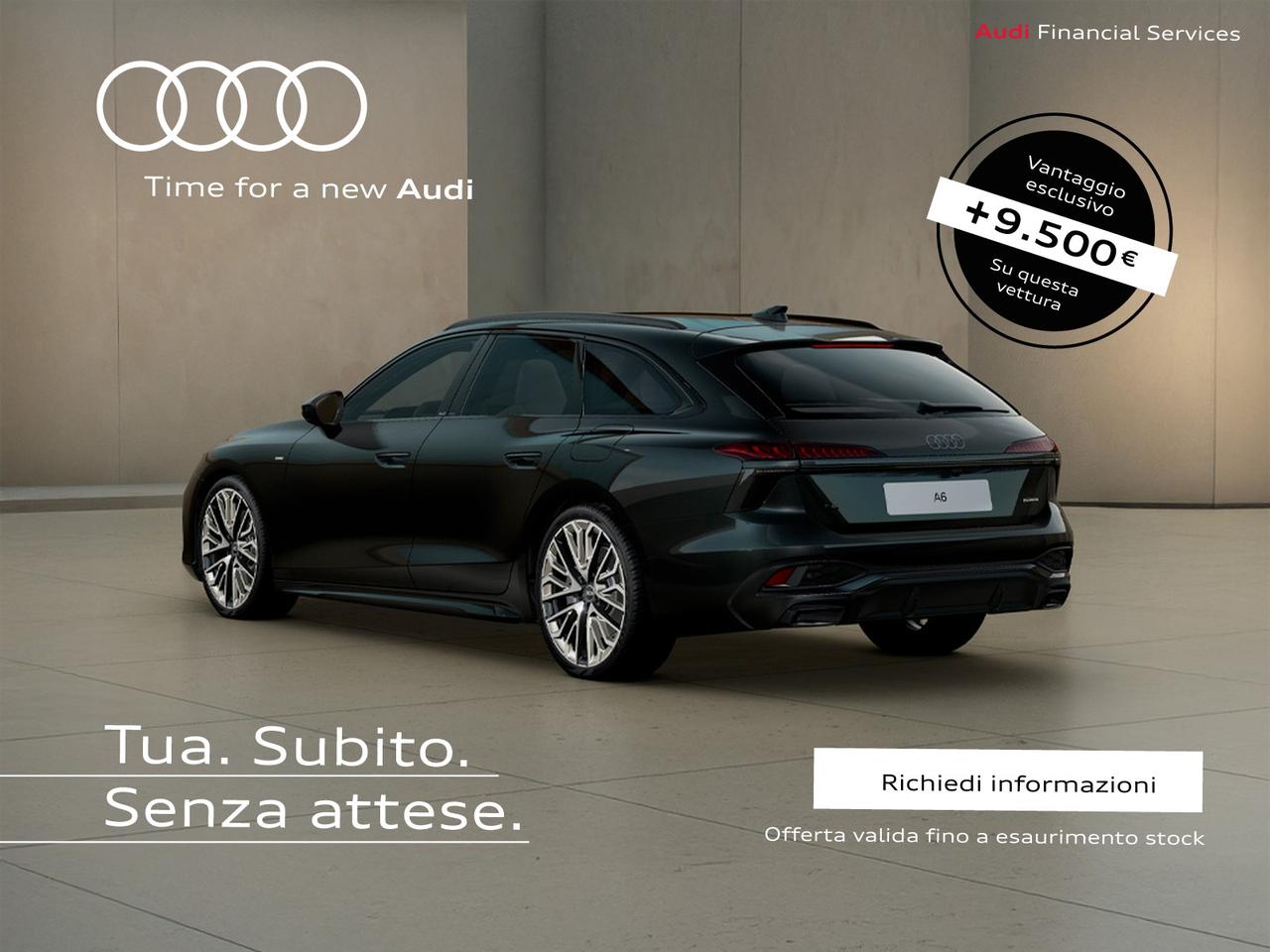 Audi A6 avant 2.0 e-hybrid s line edition quattro 299cv s-tronic