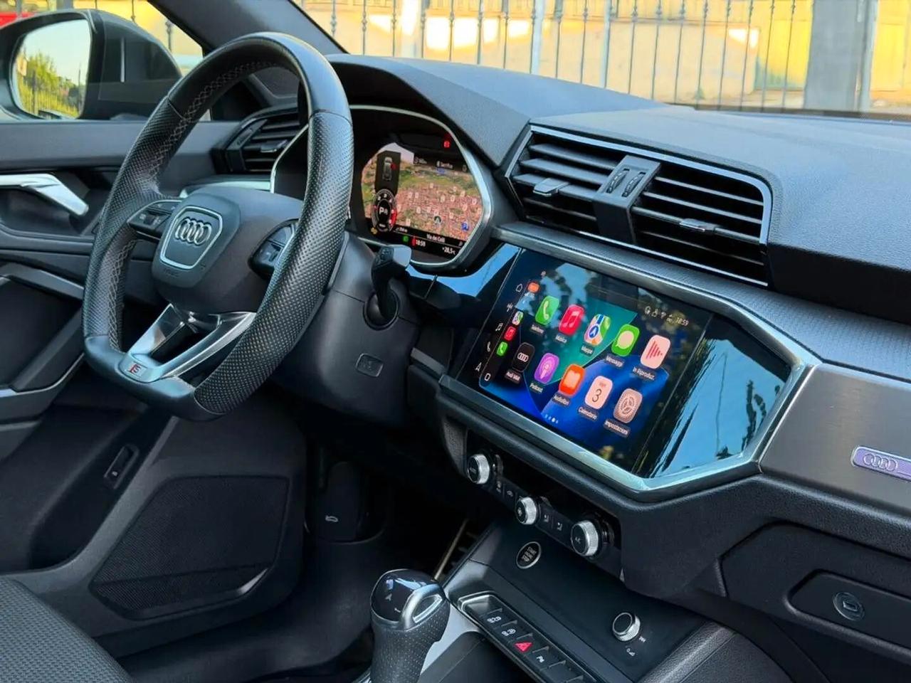 Audi Q3 SPB 35 TDI S tronic line edition GRANZIA UFFICIALE AUDI GENNAIO 2027 + 12 MESI GARANZIA NOSTRA