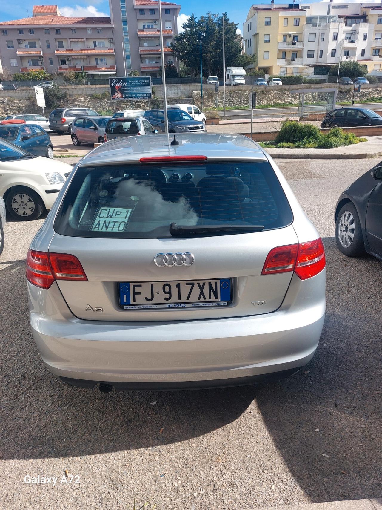 Audi A3 SPB 1.6 TDI 105 CV CR Ambiente