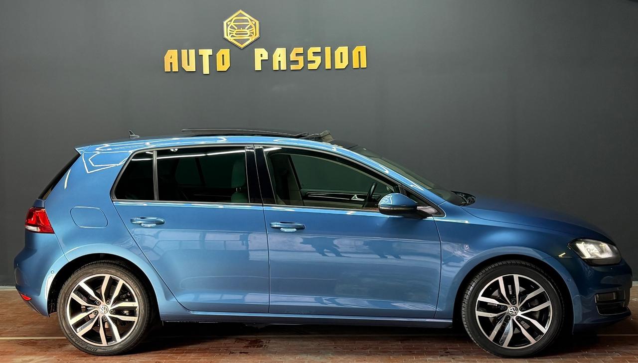 VOLKSWAGEN GOLF 7 5P 1.4 TSI HIGHLINE 140CV FULL OPTIONAL/TETTO/INTERNI IN PELLE/SEDILI RISCALDATI/