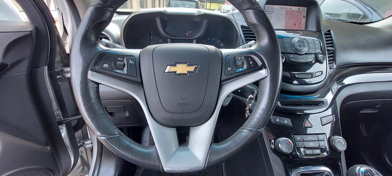 CHEVROLET ORLANDO 2,0 DIESEL 163 CV- 7 POSTI NAVIGATORE TELEFONO SENSORI CRUISE IMPECCABILE