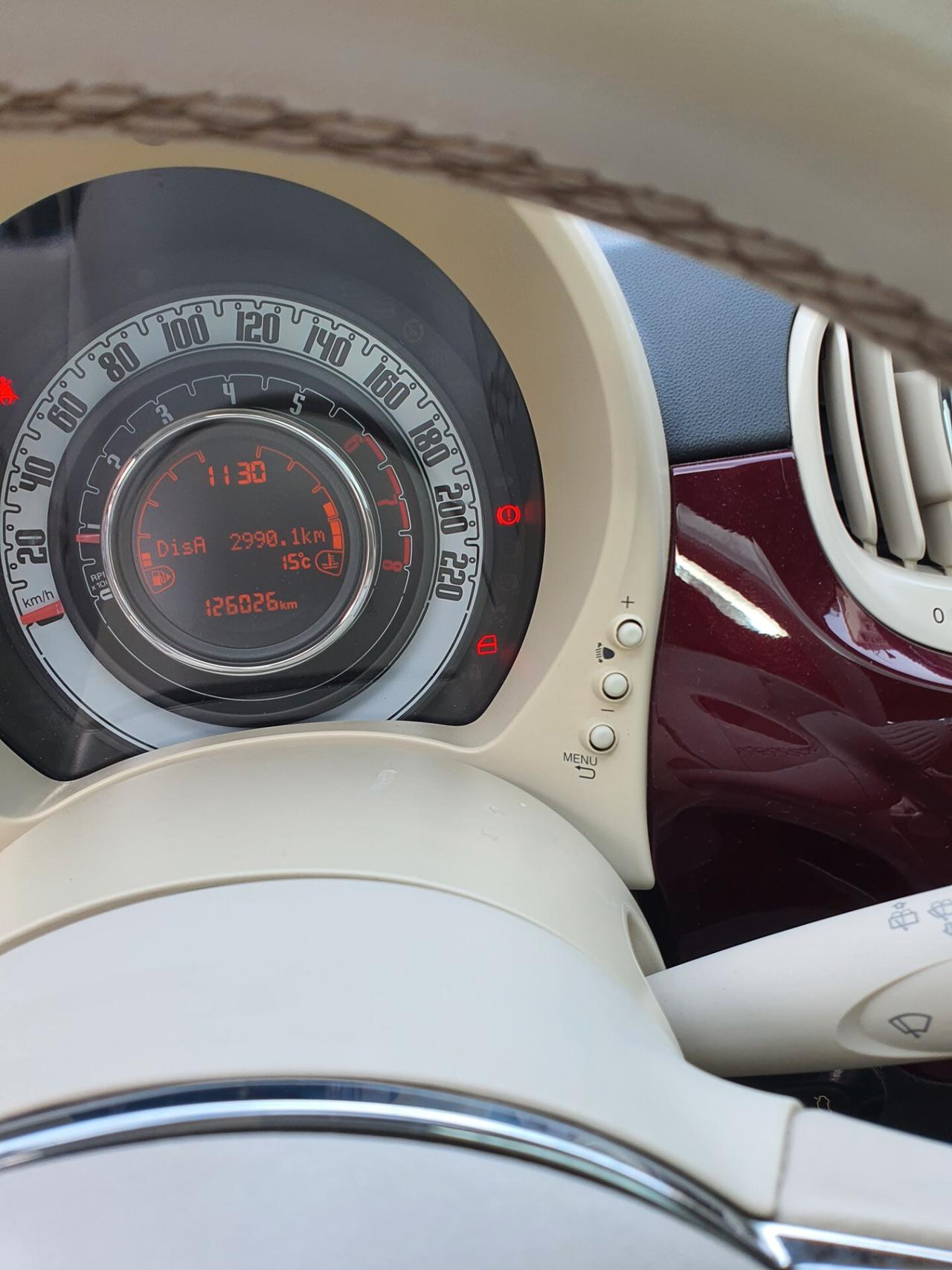 Fiat 500 1.2 LOUNGE/TETTO/PARTICOLARE COLORAZIONE