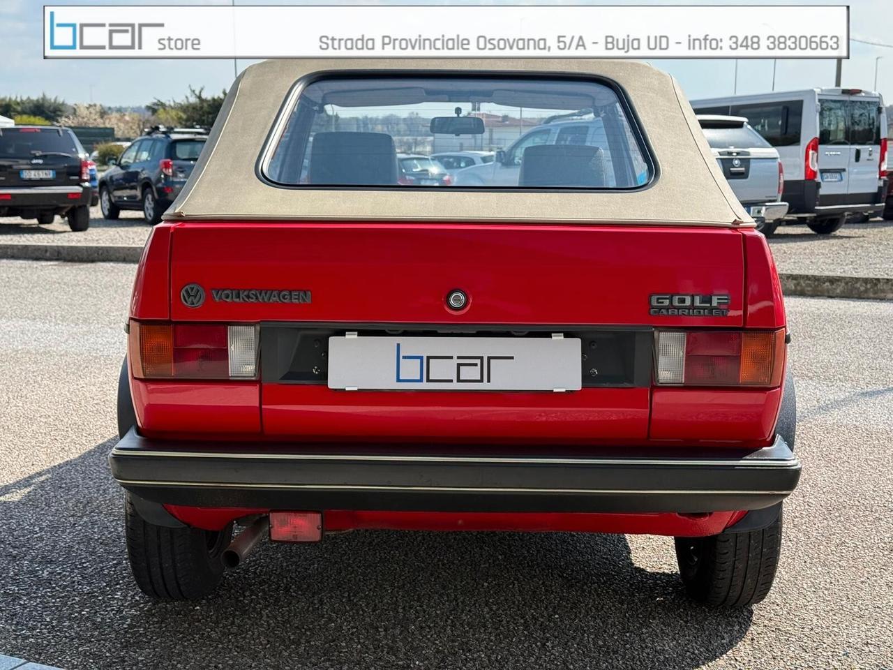 Volkswagen Golf Cabriolet 1600 GL
