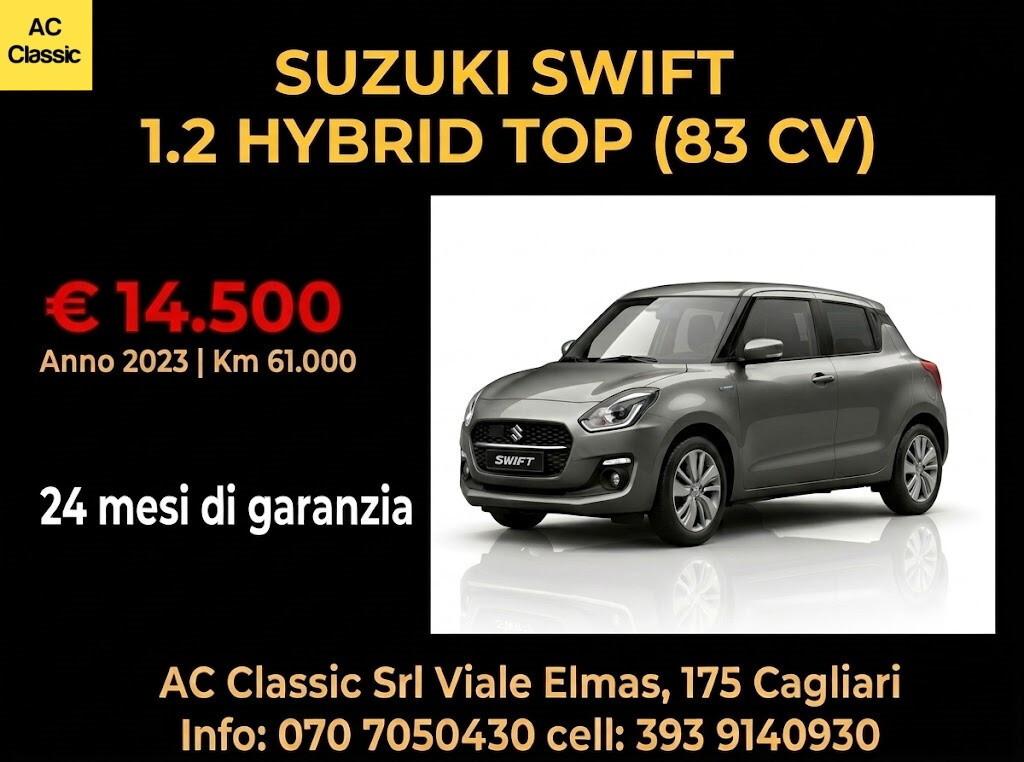 Suzuki Swift 1.2 Hybrid TOP (83 cv)