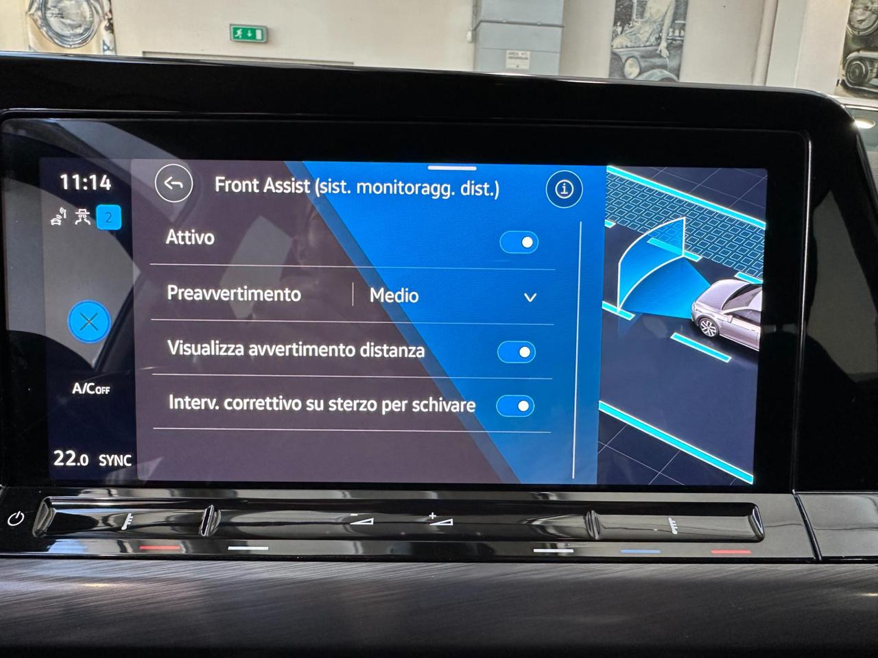 Volkswagen Golf 1.5 etsi evo Style 150cv DSG-19"-Carplay-IVA