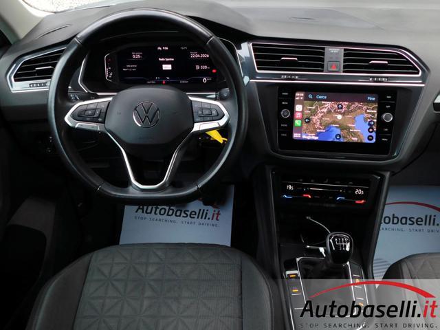 VOLKSWAGEN Tiguan 1.5 TSI ACT BT 130CV LIFE UNICO PROPRIETARIO