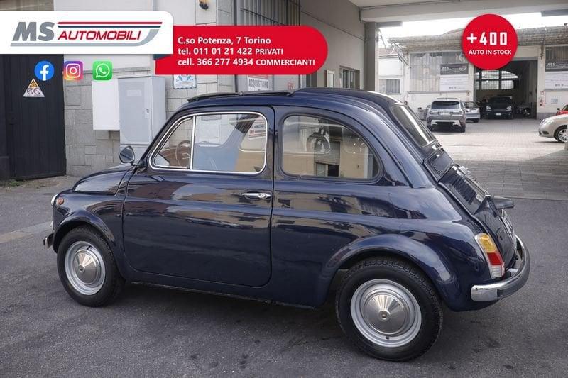 FIAT 500 L (d'epoca) LUSSO Targa e Libretto Originali