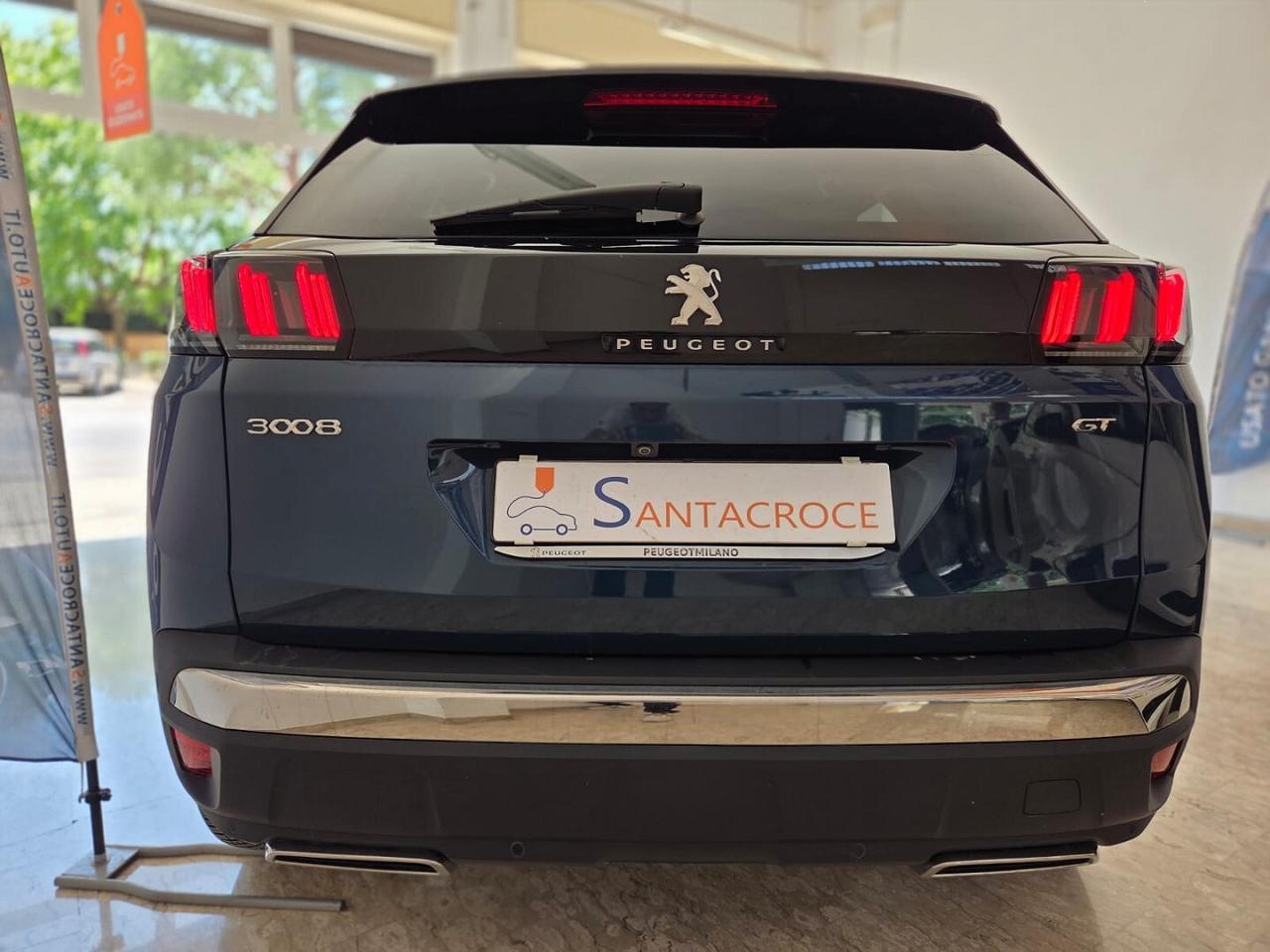 Peugeot 3008 1.5 BlueHDi 130cv EAT8 GT Km 18.000