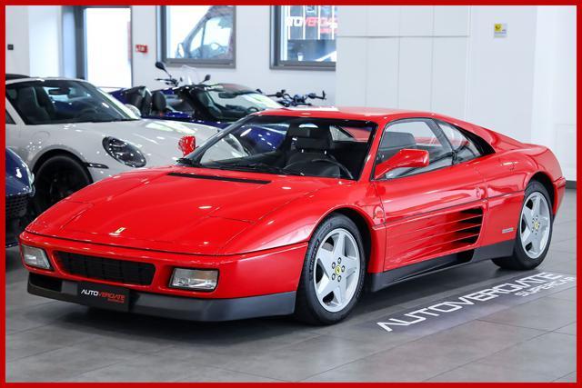 FERRARI 348 TB ITALIANA - TARGHE D'EPOCA - TAGLIANDATA
