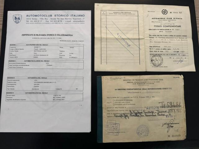 Volkswagen Maggiolino VETRO PIATTO 1.300