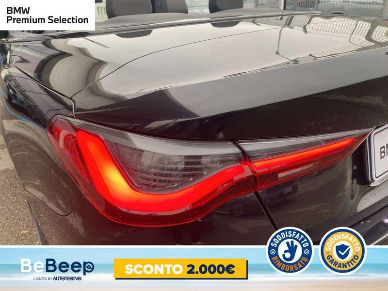 BMW Serie 4 Cabrio 420D CABRIO MHEV 48V MSPORT AUTO