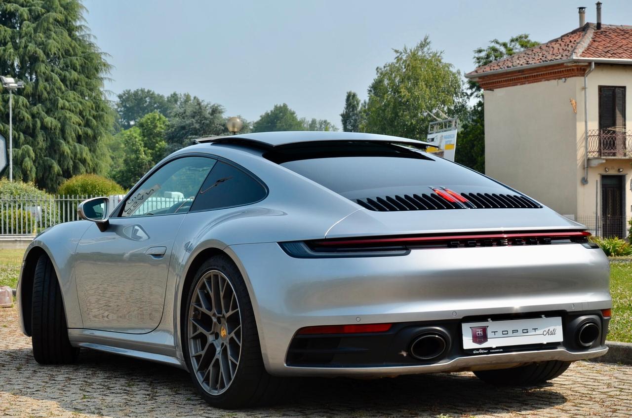PORSCHE 911 992 COUPE 3.0 CARRERA S 450cv PDK, SERVICE PORSCHE UFF ITALIANA, EURO 6D, TETTO, ASSE POST, SCARICO, PERMUTE