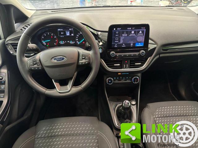 FORD Fiesta 1.0 Ecoboost Hybrid 125CV KM CERT, FUL-LED.