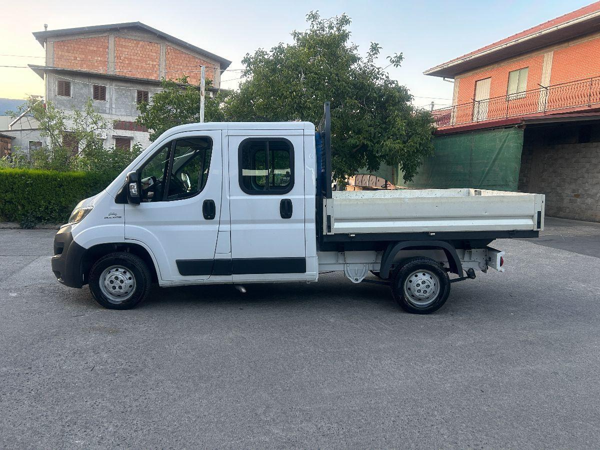 FIAT Ducato 35 MH1 2.0 M-JET CASSONE DOPPIA CABINA 7 PTI-2018