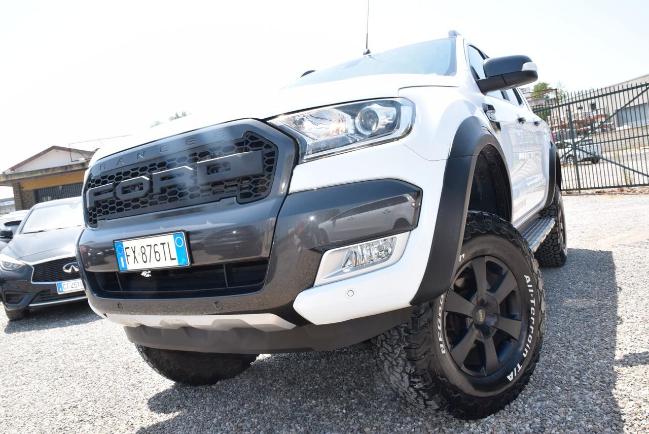 Ford Ranger 4X4 WILDTRAK CABINA RIALZATA - GANCIO 3.2TDCi AUTOM. IVA DETR.