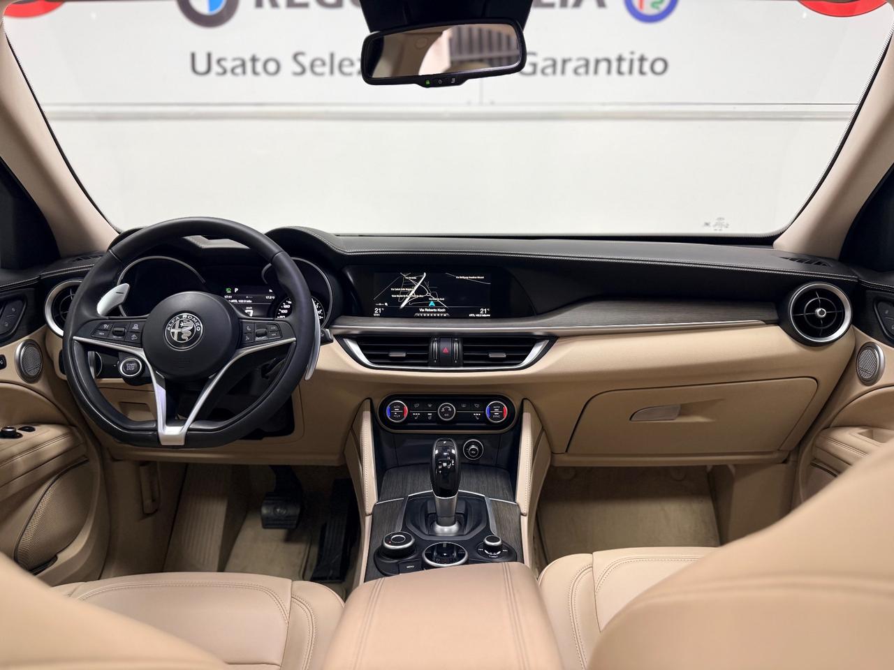 Alfa Romeo Stelvio 2.0 Turbo 280 CV AT8 Q4 B-Tech 11/2018 TETTO RADAR