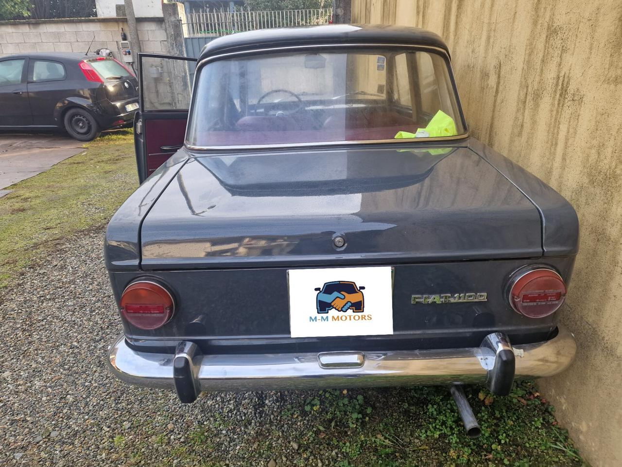 Fiat 1100 R TARGHE ORIGINALI