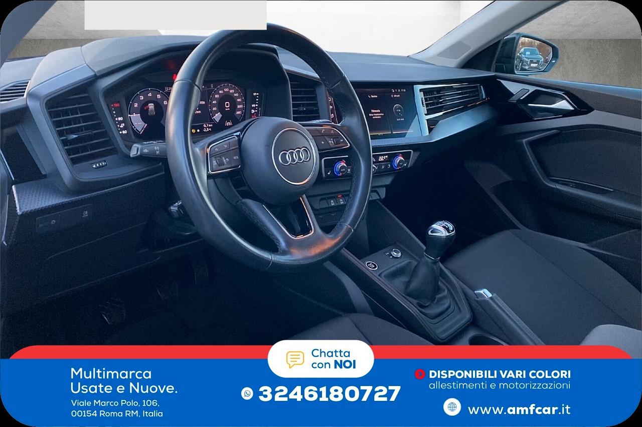 Audi A1 SPB 25 TFSI Admired Manuale Navi Pdc