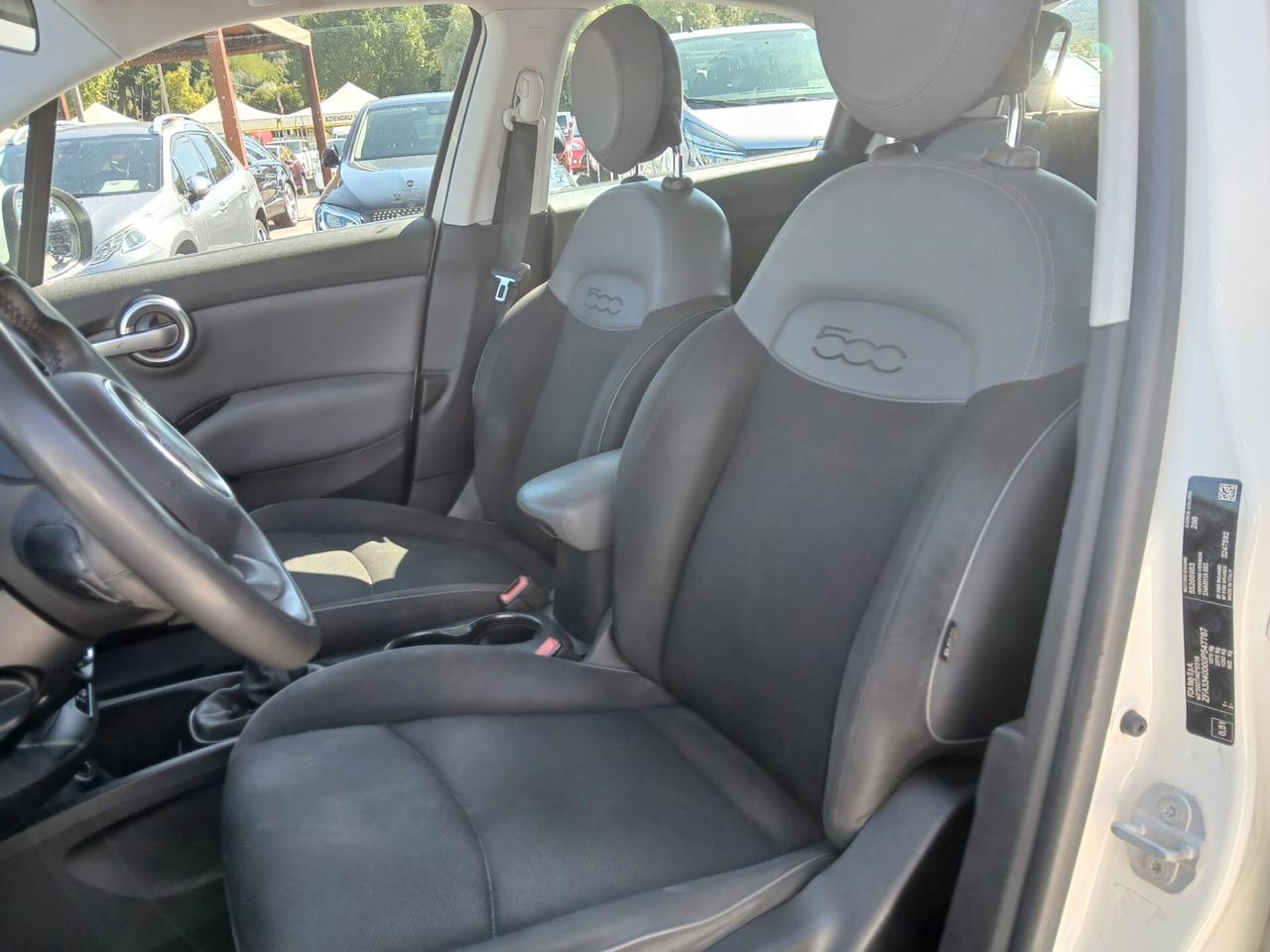 FIAT 500X 1.6 Diesel 120CV – 97.531 km – Bianco – Neopatentati
