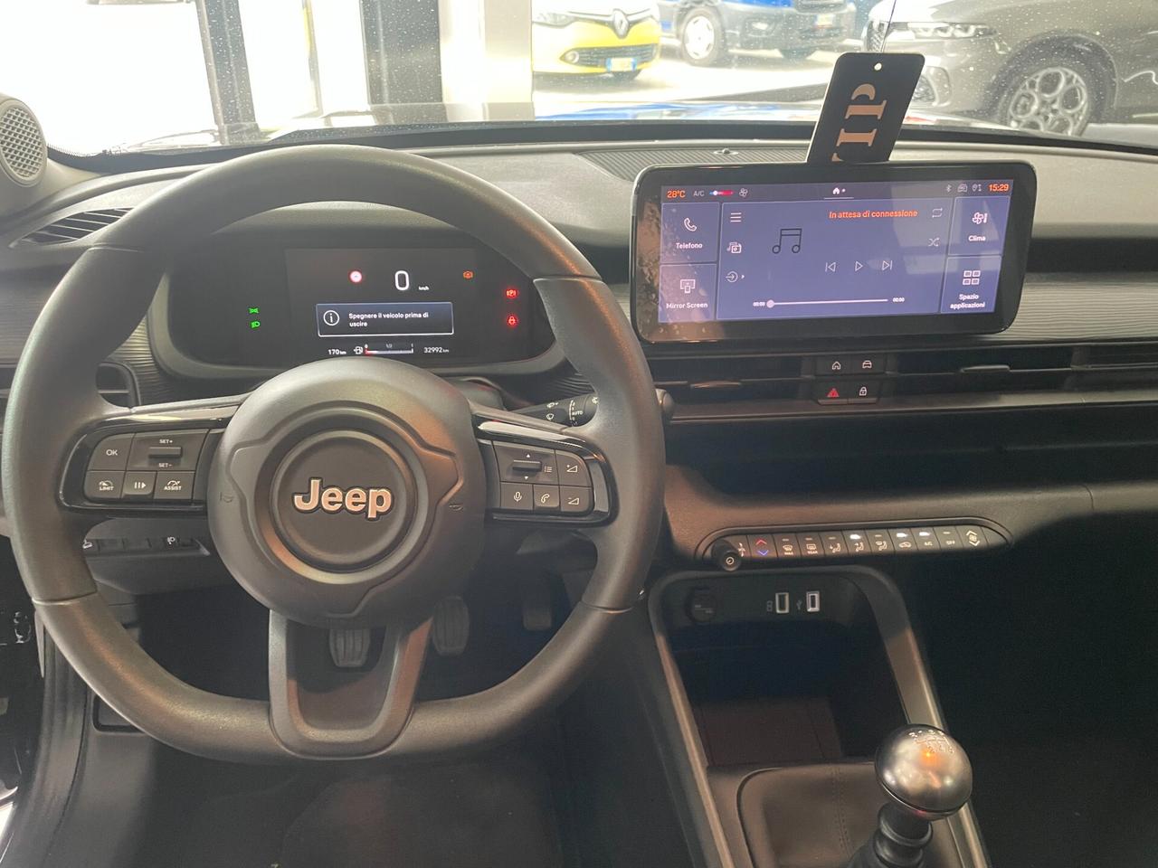 Jeep Avenger 1.2 Turbo 100 CV Longitude PREZZO REALE