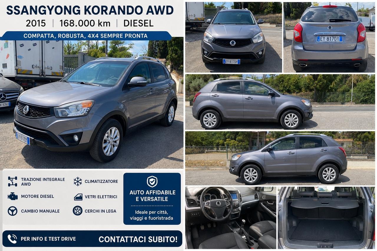 Ssangyong Korando 2.0 e-XDi 4X4