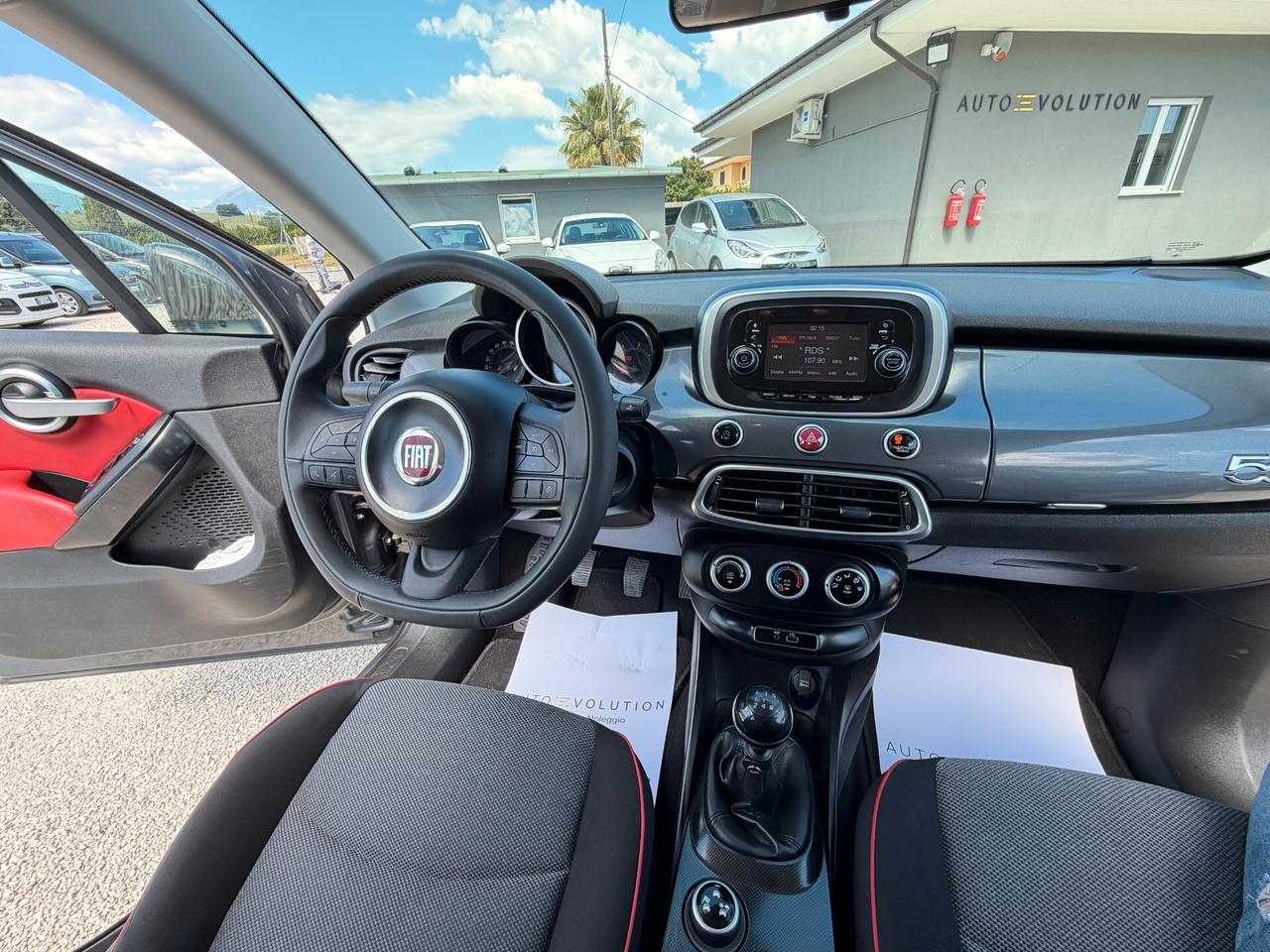 Fiat 500X 1.3 MultiJet 95 cv 123.462 km unico proprietario
