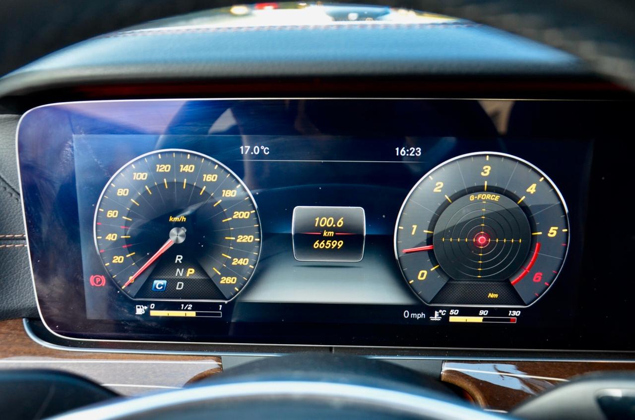 MERCEDES-BENZ E 350d CABRIO PREMIUM AMG LINE 4MATIC 258cv AUTO, EURO 6C, SERVICE DIMOSTRABILI, BURMESTER, MULTIBEAM, PELLE TOTALE, 19°, PERMUTE