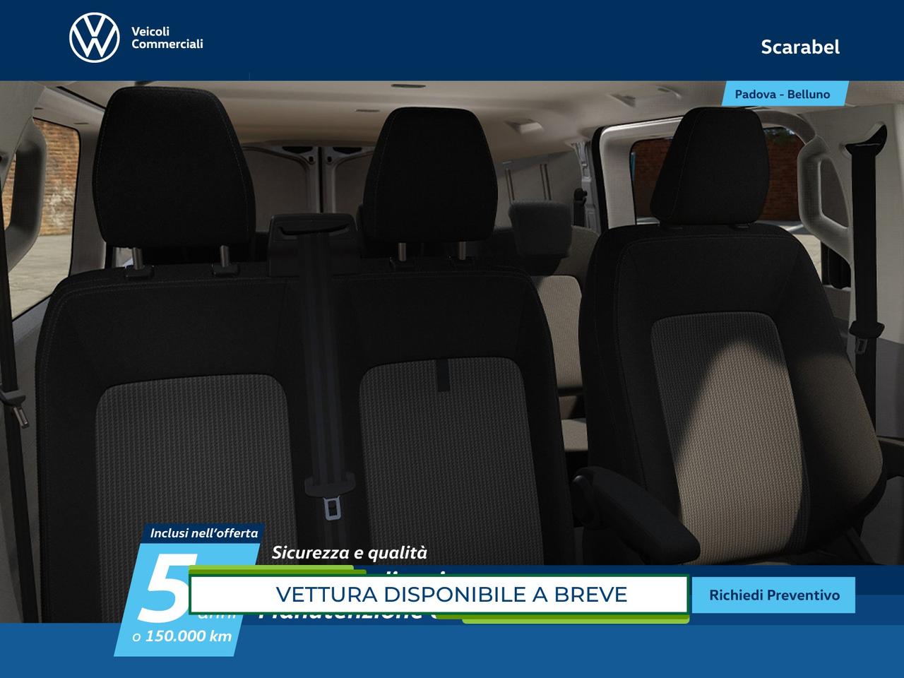 Volkswagen T7 Transporter t7 32 kombi n1 2.0 tdi 150cv l2 auto