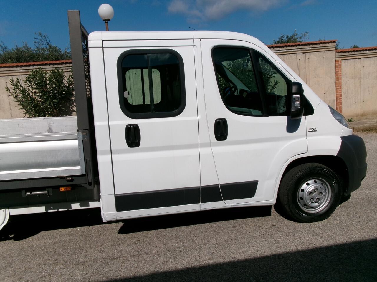 Fiat Ducato DOPPIA GABBINA 7 POSTI CASSONE FISSO