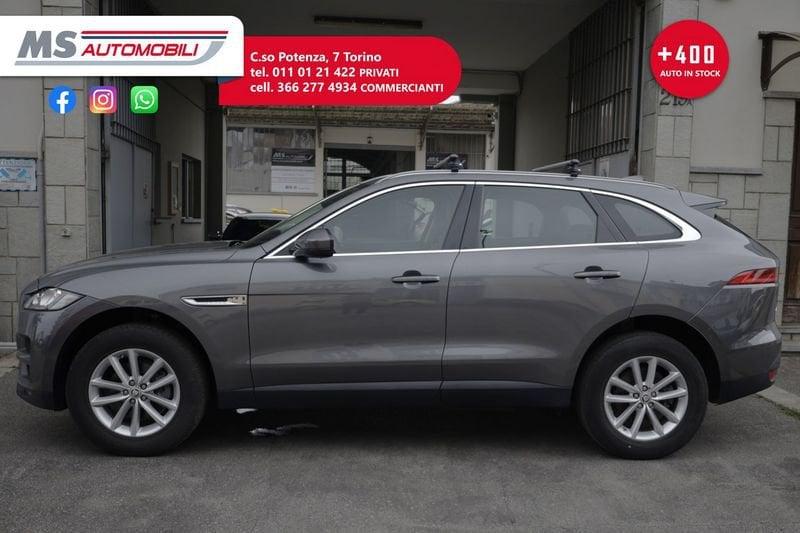 Jaguar F-Pace 2.0d 180 CV AWD aut. Prestige Unicoproprietario