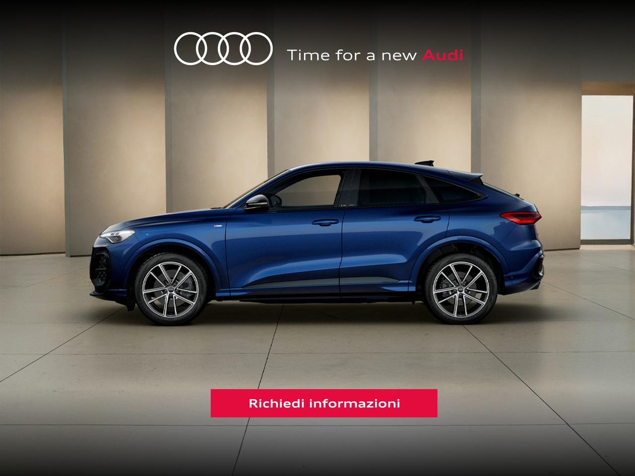 Audi Q5 sportback 2.0 tdi mhev+ s line edition quattro 204cv s-tronic