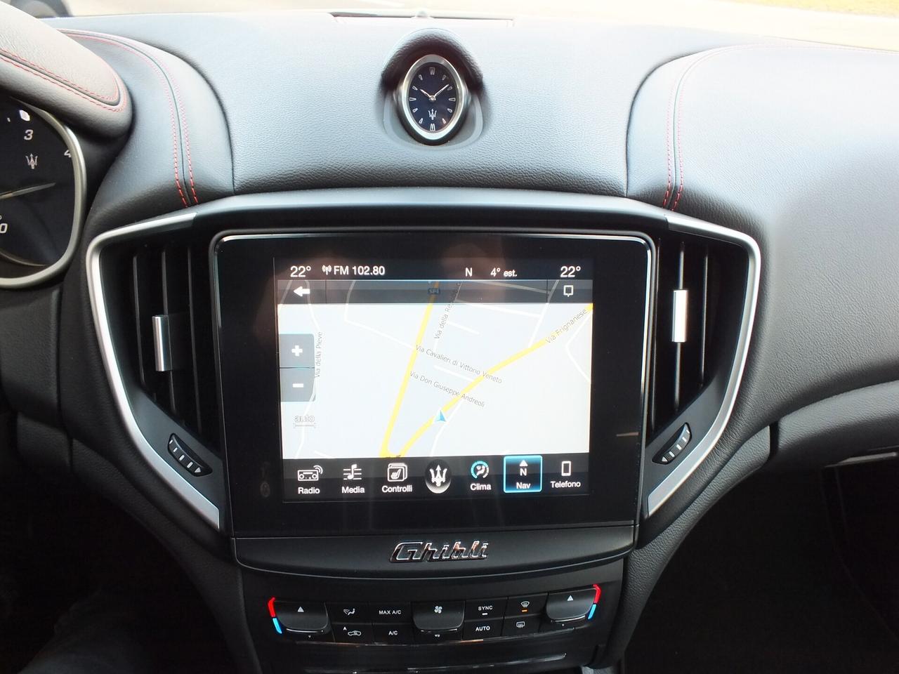 MASERATI GHIBLI V6 DIESEL 250 CV 63.000 KM