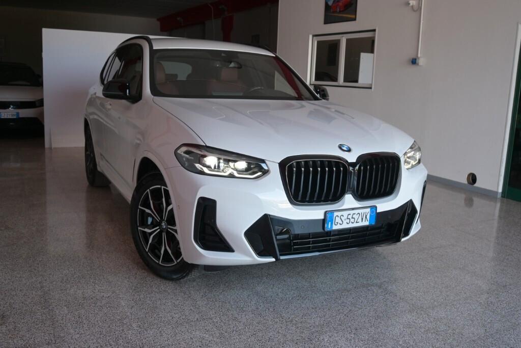 BMW X3 18D 150CV STEPTRONIC 48V S-DRIVE MSPORT ( FARI LED - BMW DIGITAL COCKPIT - PELLE - CLIMA TRIZONA - NAVI - MIRROR - PARK ASSISTANT - TELECAMERA POST. - CERCHI 19 )