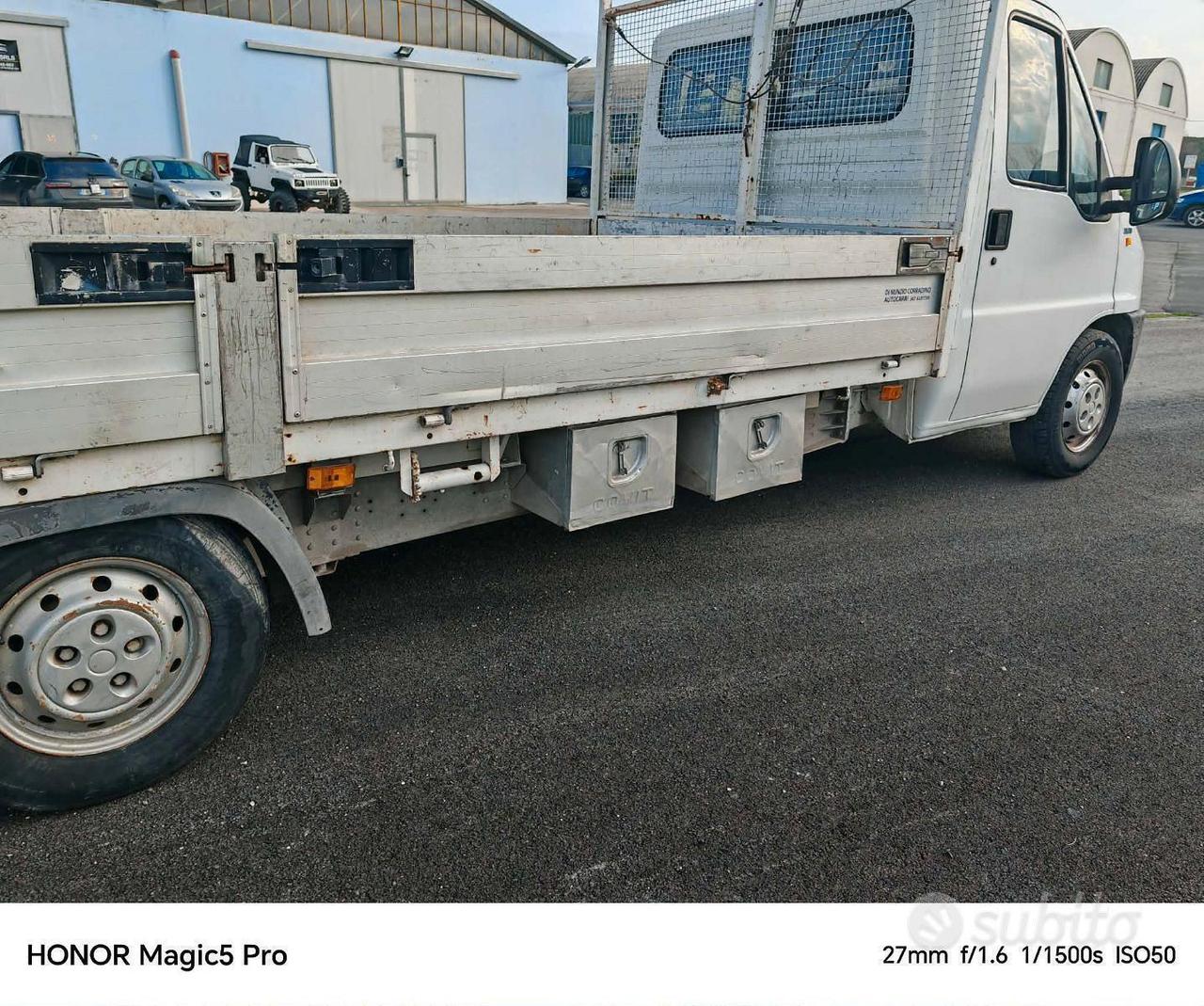 ducato 2.8 turbo cassone 5 metri