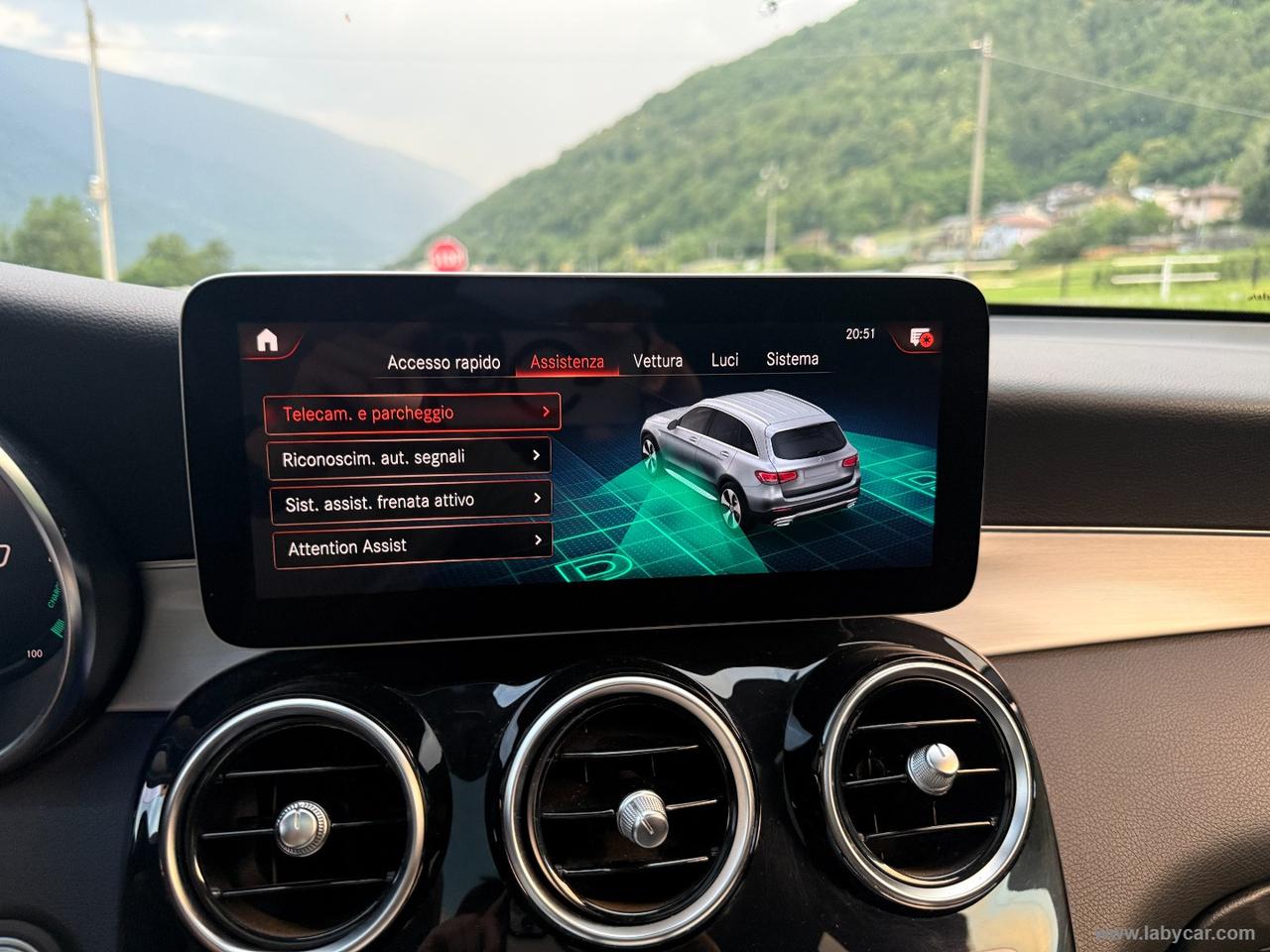 MERCEDES-BENZ GLC 300 de Plug-in PREMIUM PLUS TETTO AIRMATIC CAMERA 360
