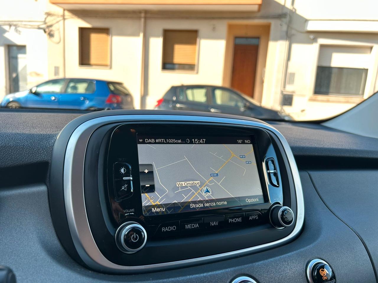 Fiat 500X 1.6 MJ 120 Cv CROSS NAVI/PELLE-2017