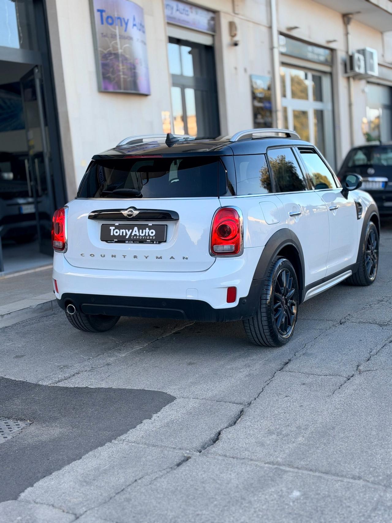 Mini Cooper D Countryman Hype auto my18 BICOLORE CON TETTO NERO, NAVI,FULL LED, BLUETOOTH,SCHERMO DIGITAL