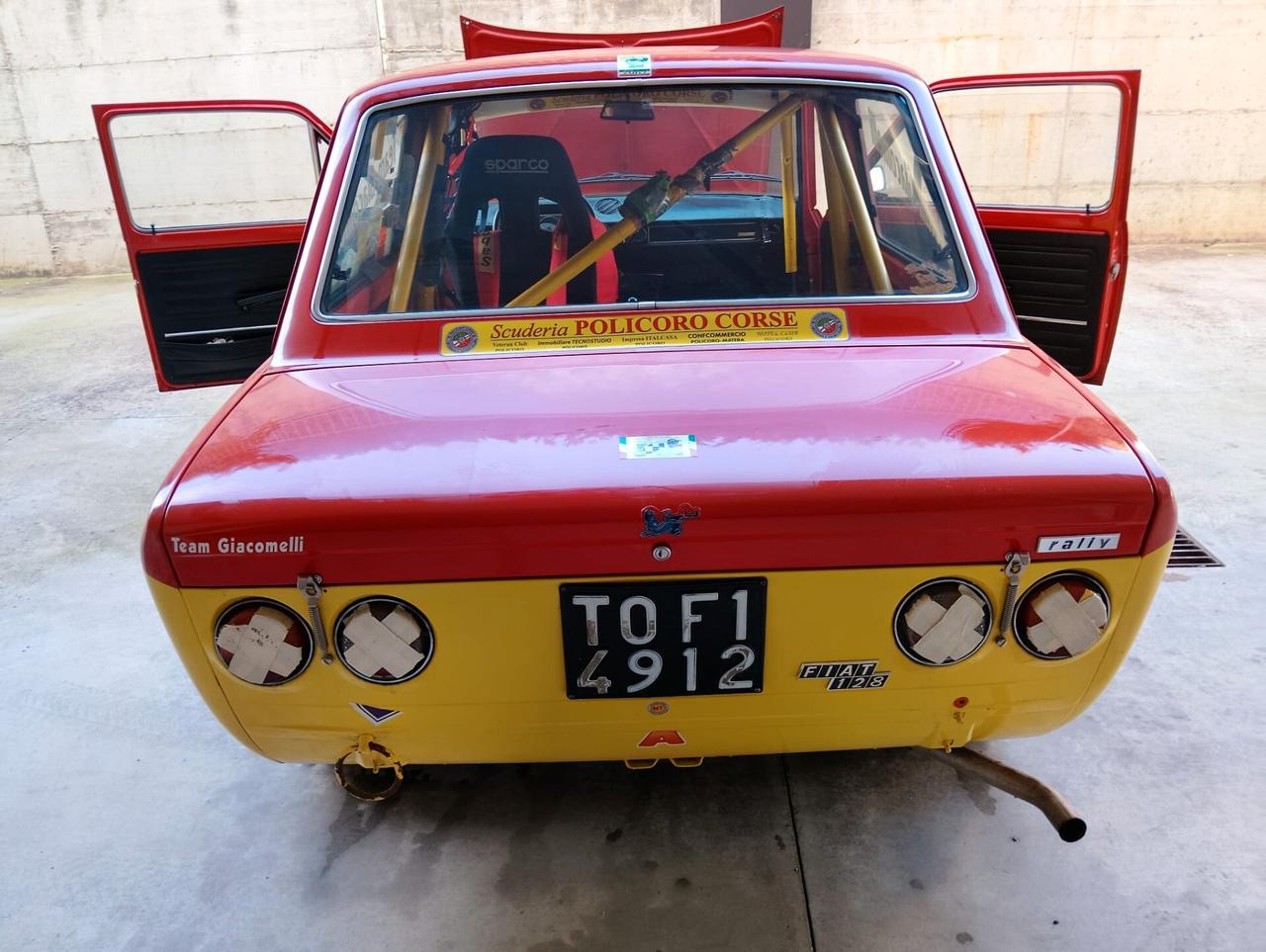 Fiat 128 Fiat 128 Rally by Giacomelli, auto da corsa