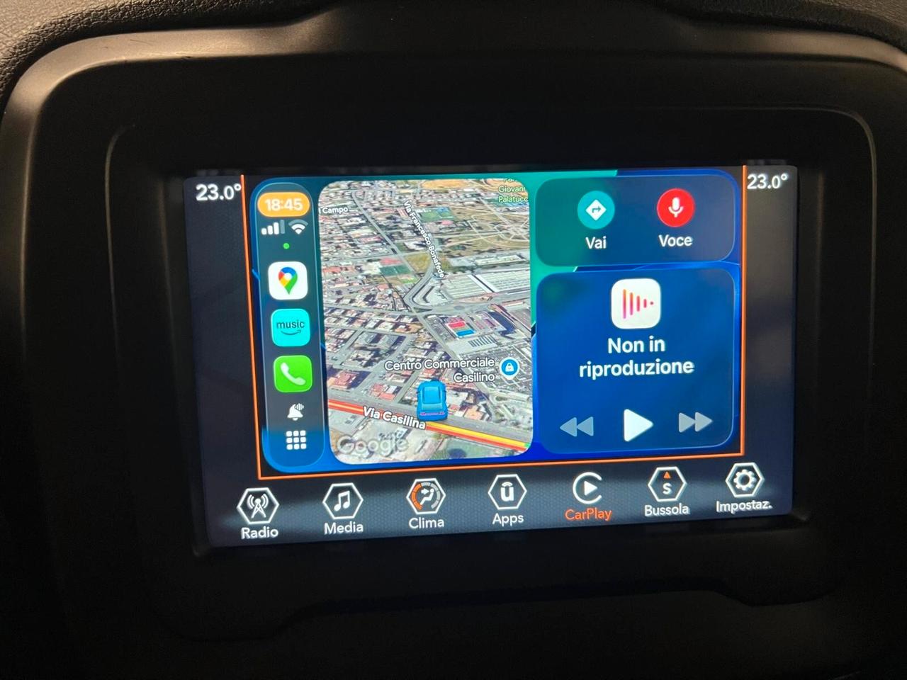 Jeep Renegade 1.0 120CV GPL*NO VINCOLI FINANZ*Limited NAVI CARPLAY TELECAMERA