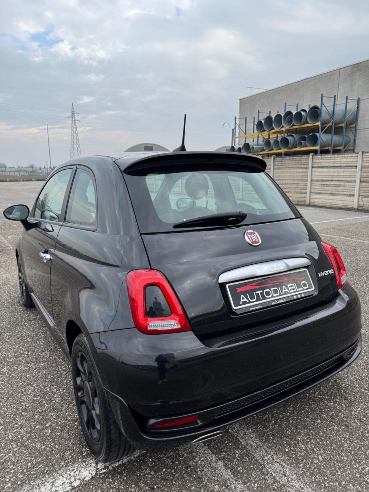 Fiat 500 1.0 Hybrid Sport Full Black