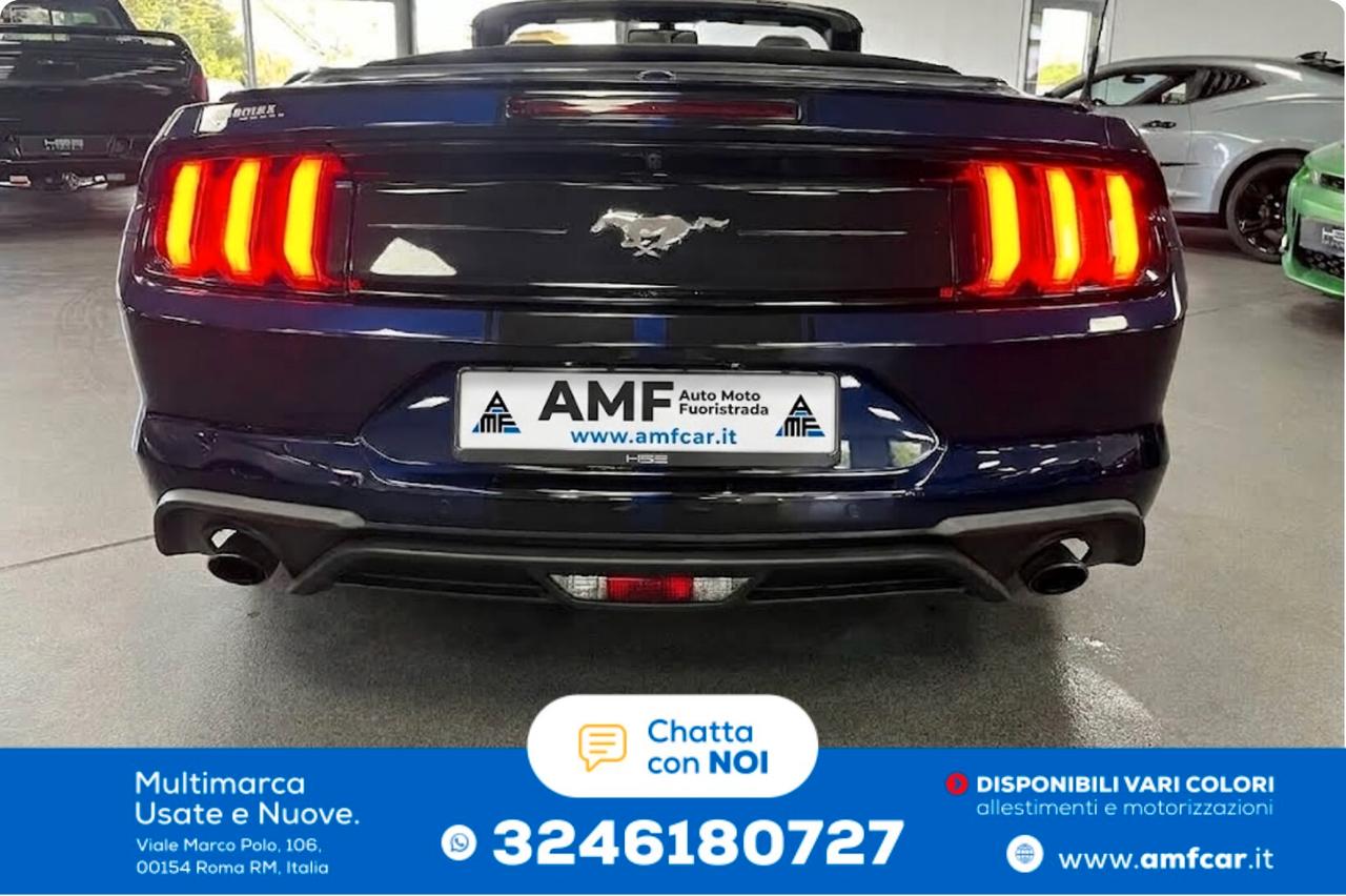 Ford Mustang Cabrio 2.3 EcoBoost 314cv Cambio Automatico