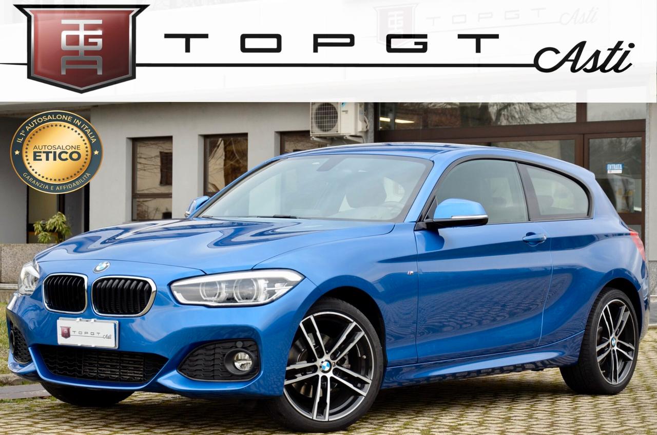 BMW 118d XDRIVE MSPORT 150cv 3p, UFF ITALIANA, SERVICE BMW, EURO 6C, FARI FULL LED, NAVI, PELLE, PERMUTE