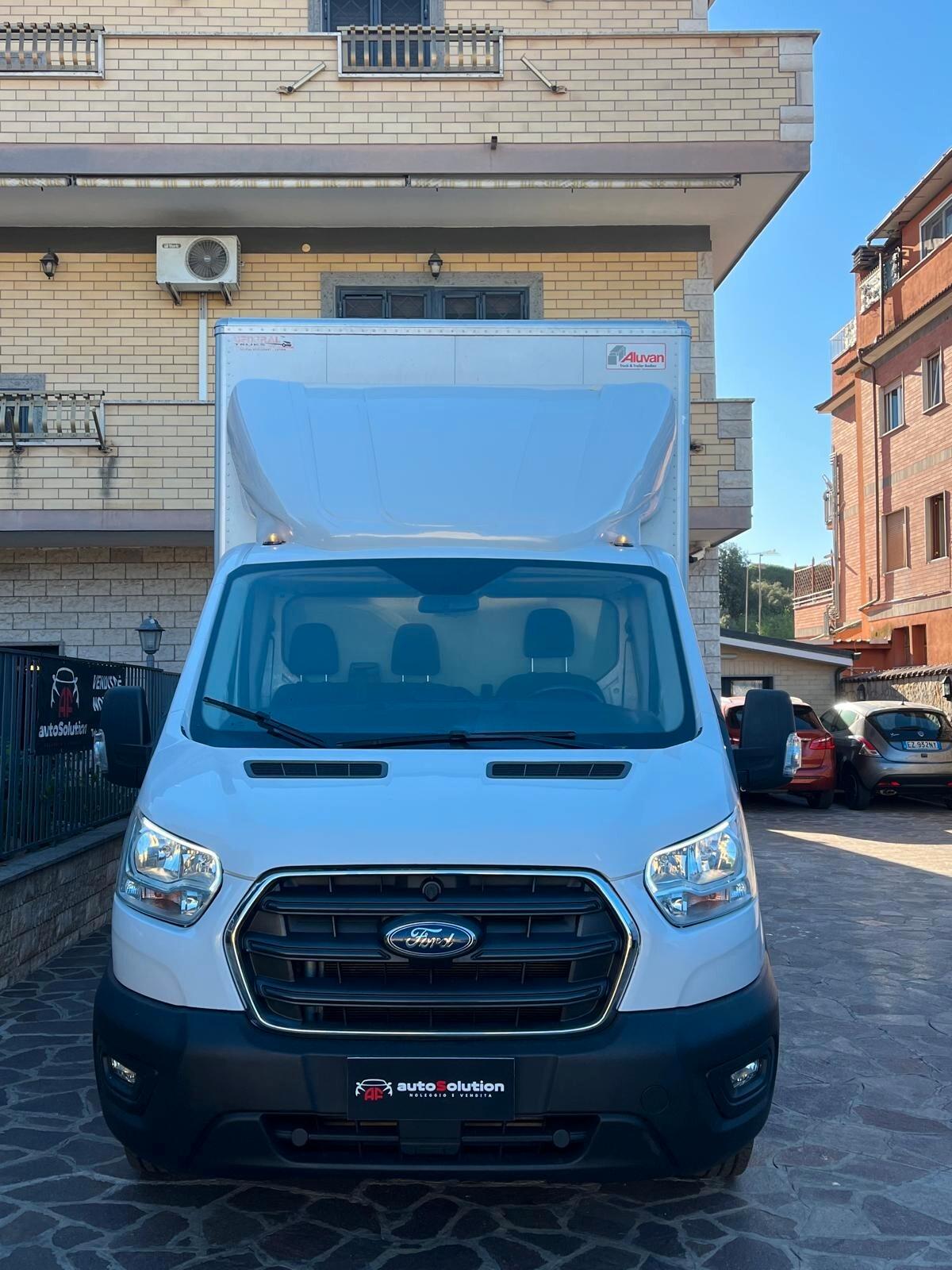 Ford Transit 350 2.0 EcoBl.MHEV170CV RWD PL-RG Cassonato Trend