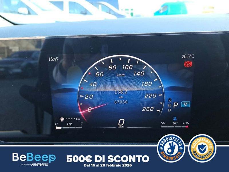 Mercedes-Benz Classe B B 180 D ADVANCED AUTO