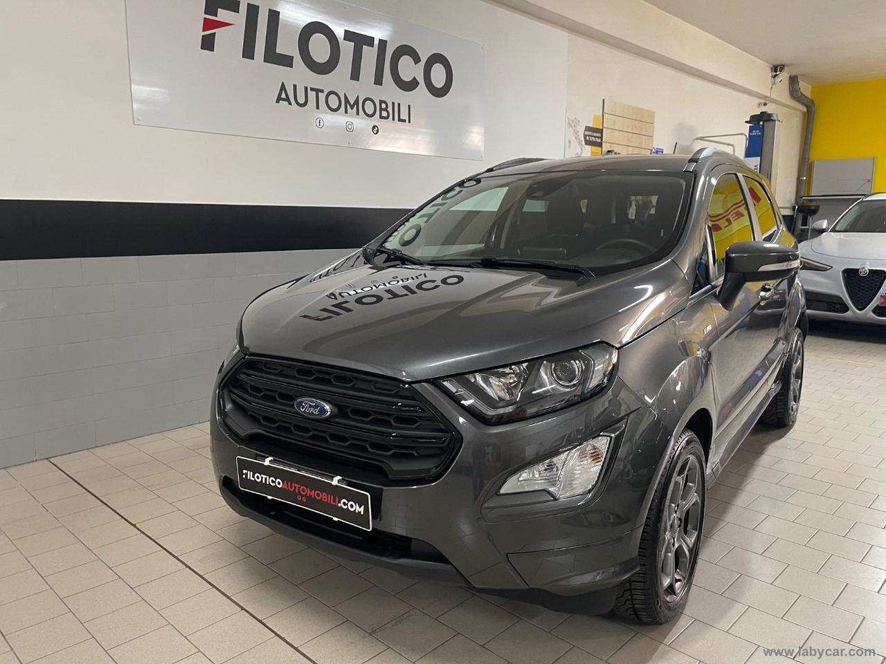 FORD EcoSport 1.0 EcoBoost 125 CV S&S ST-Line CARPLAY - PELLE ALCANTARA KM 54.613
