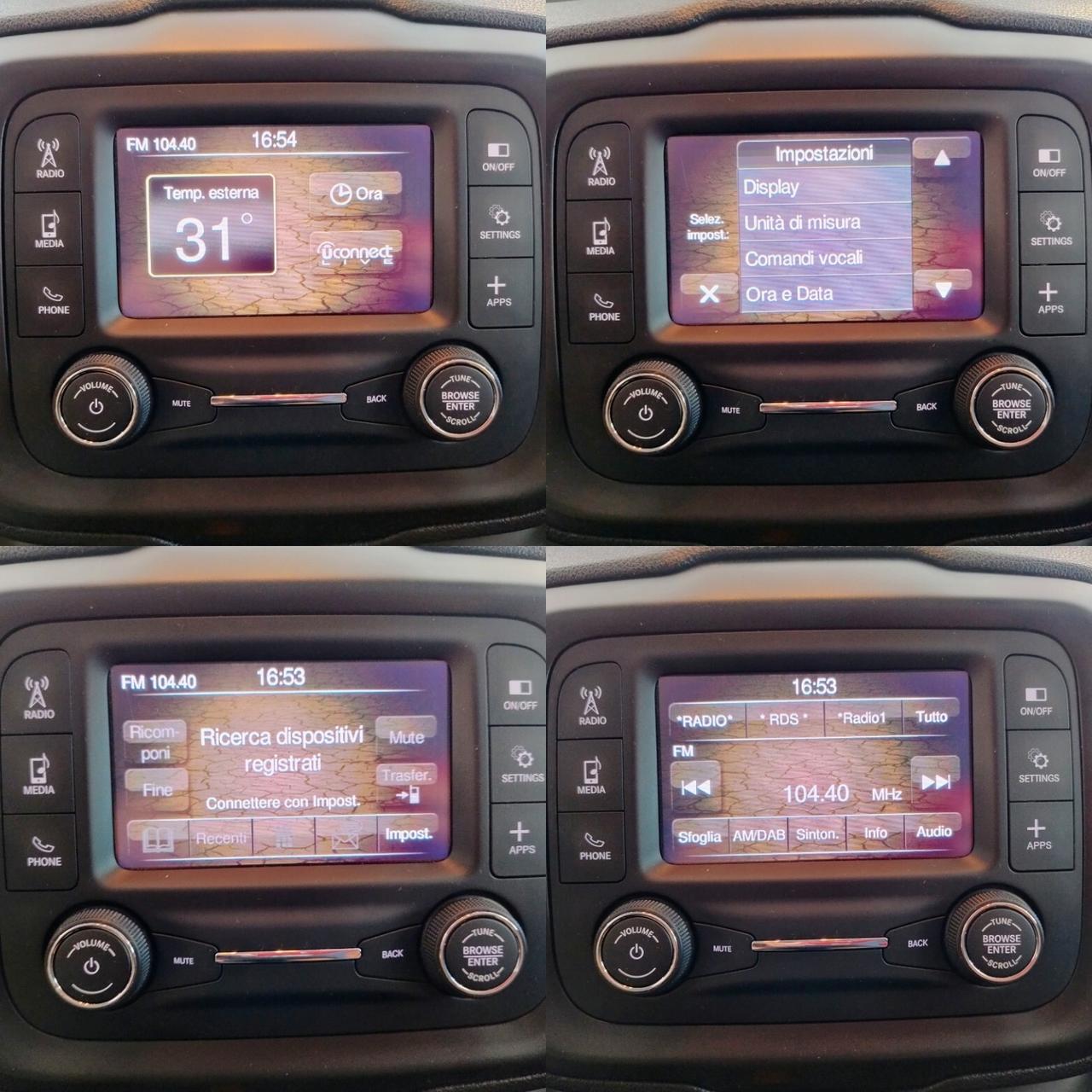 JEEP Renegade 1.4 T-Jet 120 CV GPL Longitude NEOPATENTATI