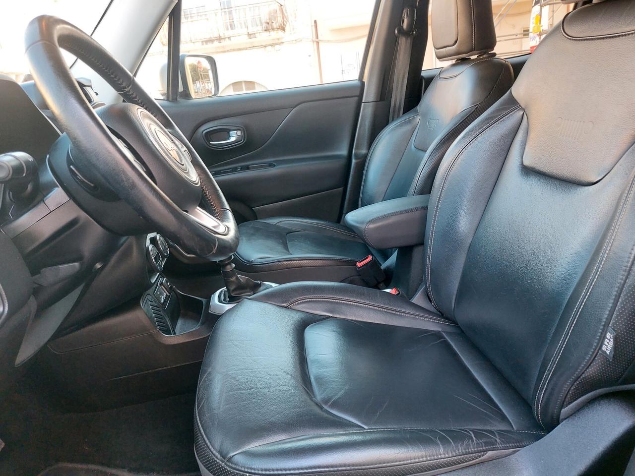 JEEP RENEGADE LIMITED TOP 1.6 MJT 120CV PELLE TOTALE STRAFULL PERFETTA